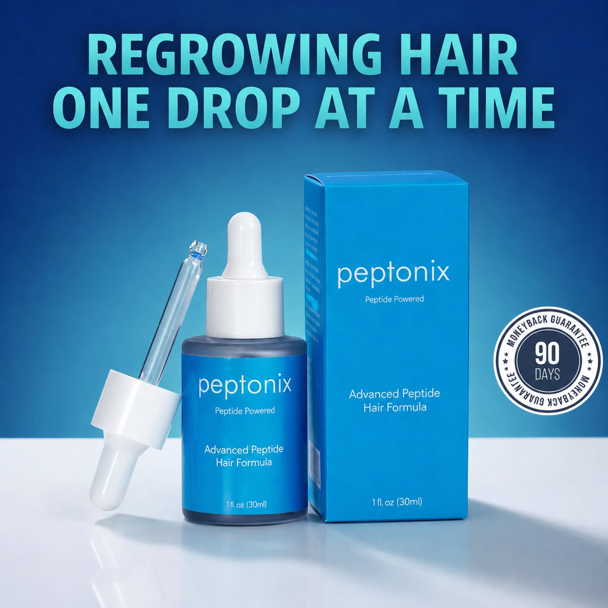 Peptonix Bottle - Copper Peptide Daily Serum