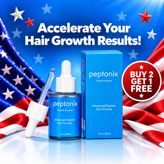Suero para el crecimiento del cabello con péptidos de cobre