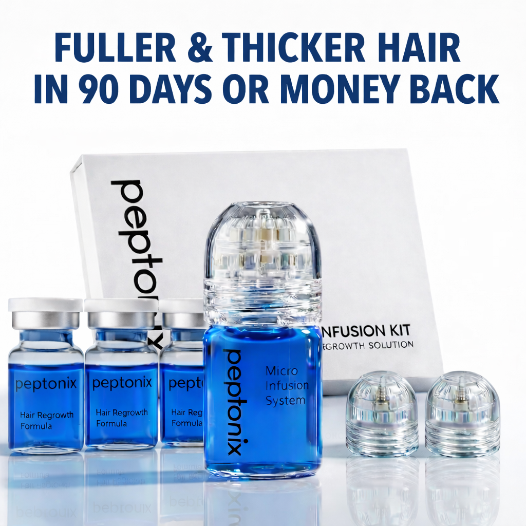 Micro-Infusion Peptide System For Hair Regrowth.