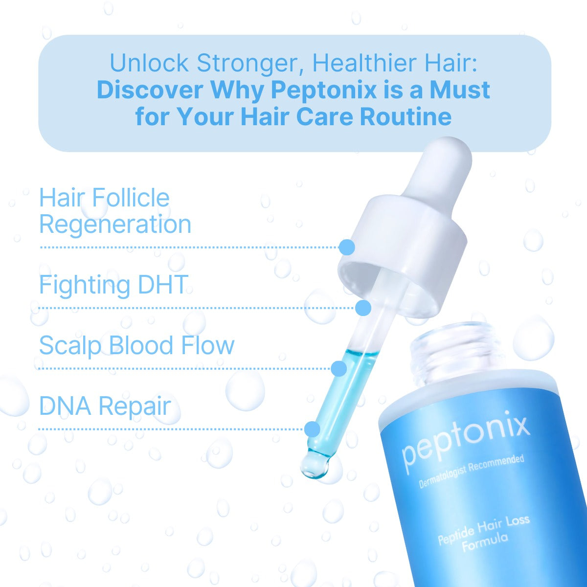 Peptonix Copper Peptide Hair Regrowth Formula.