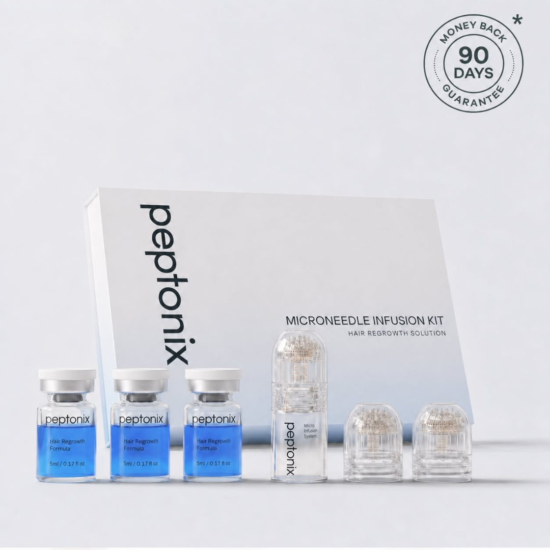 Micro-Infusion Peptide System For Hair Regrowth.