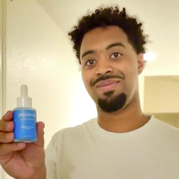 Peptonix Copper Peptide Hair Regrowth Formula.