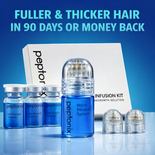 Micro-Infusion Copper Peptide System For Hair Regrowth