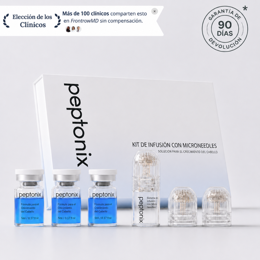 Sistema de microinfusión de péptidos Peptonix para el crecimiento del cabello