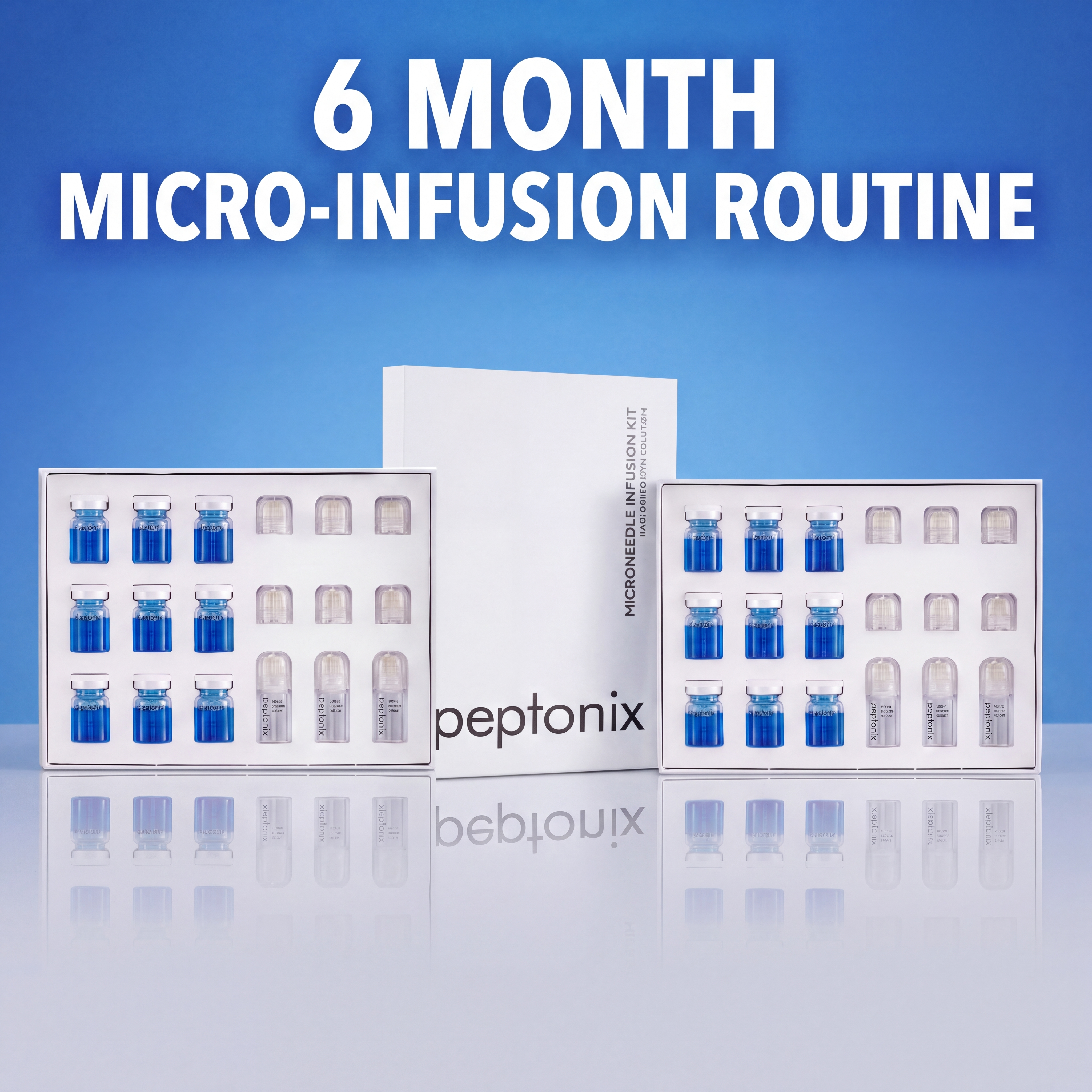Suministro para 3 meses - Sistema de microinfusión de péptidos de cobre